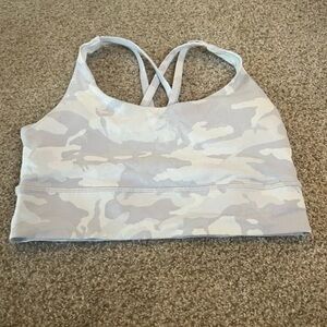 White Camo Energy Bra